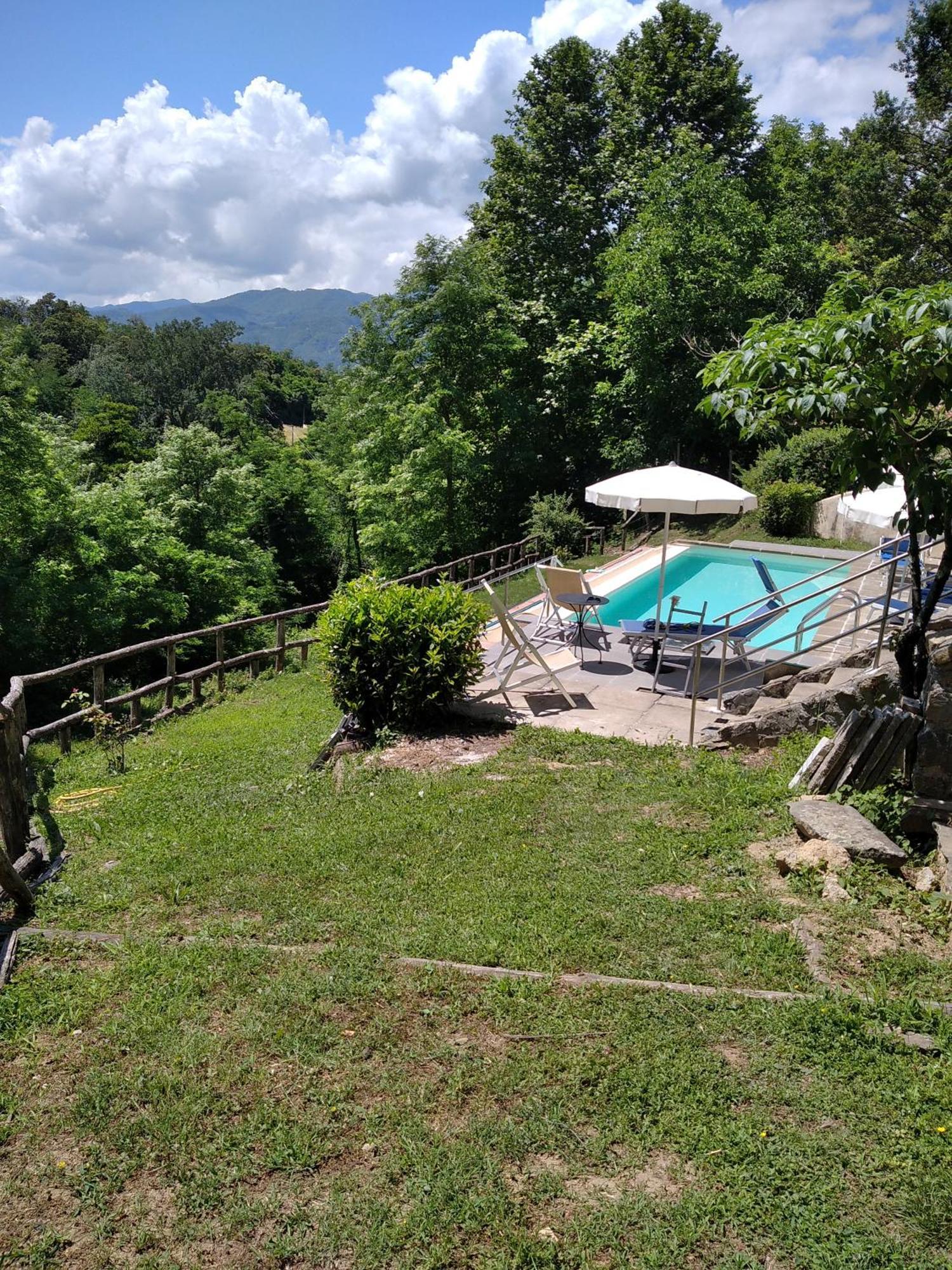 Pieve Fosciana Villa Belvedere מראה חיצוני תמונה